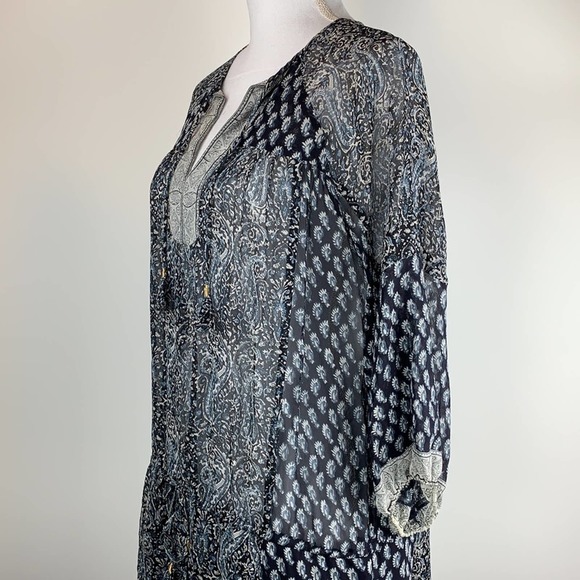 Ulla Johnson Salinas Beach Mini Dress in Mer - Picture 9 of 16